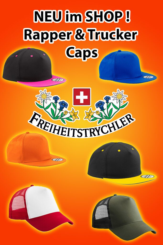 Neu im Shop! Rapper & Trucker Caps