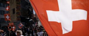 Altdorf, 10. April 2022 - Die Freiheitstrychler manifestieren den Tag der Freiheit