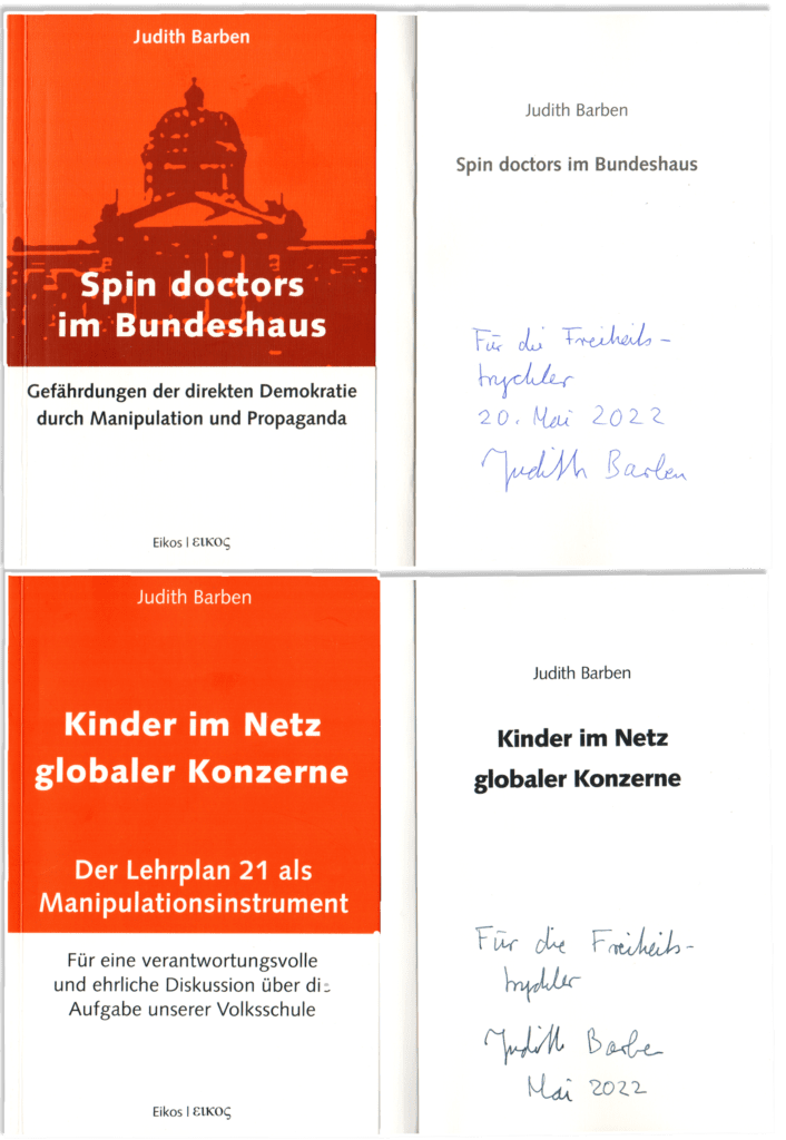 Bücher - Spin doctors im Bundeshaus & Kinder im Netz der globaler Konzerne