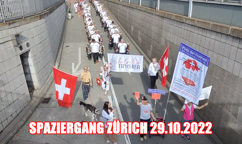 Spaziergang für eine neutrale & unabhängige Schweiz