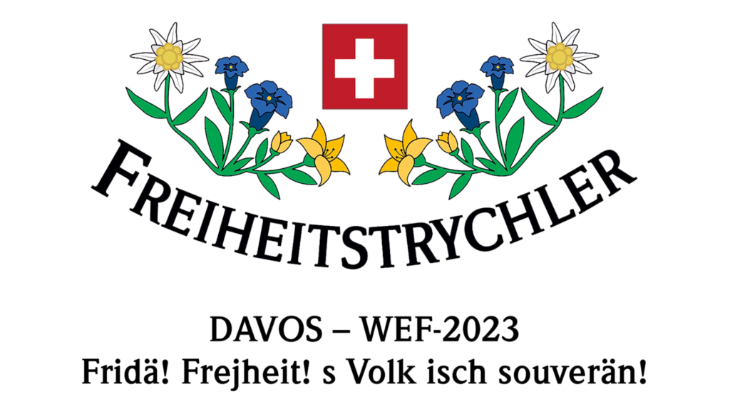 Freiheitstrychler-Davos-WEF-2023