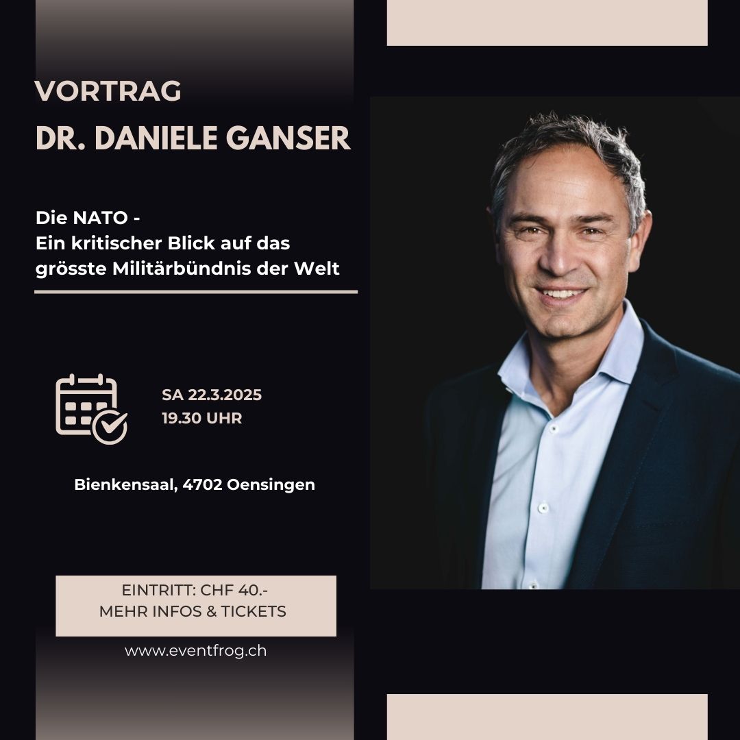 Vortrag Dr.Daniele Ganser