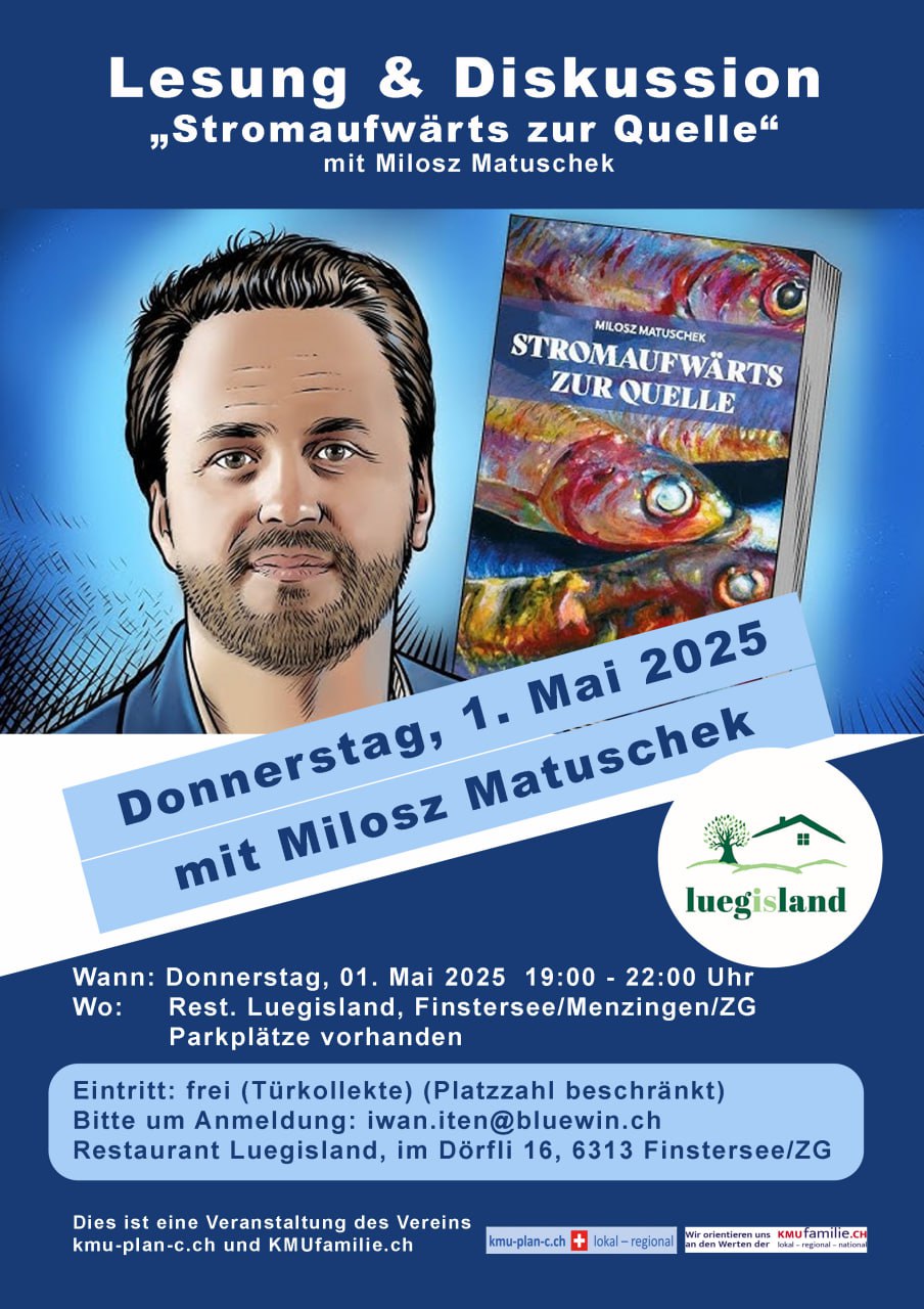 Lesung & Diskussion „Stromaufwärts zur Quelle“