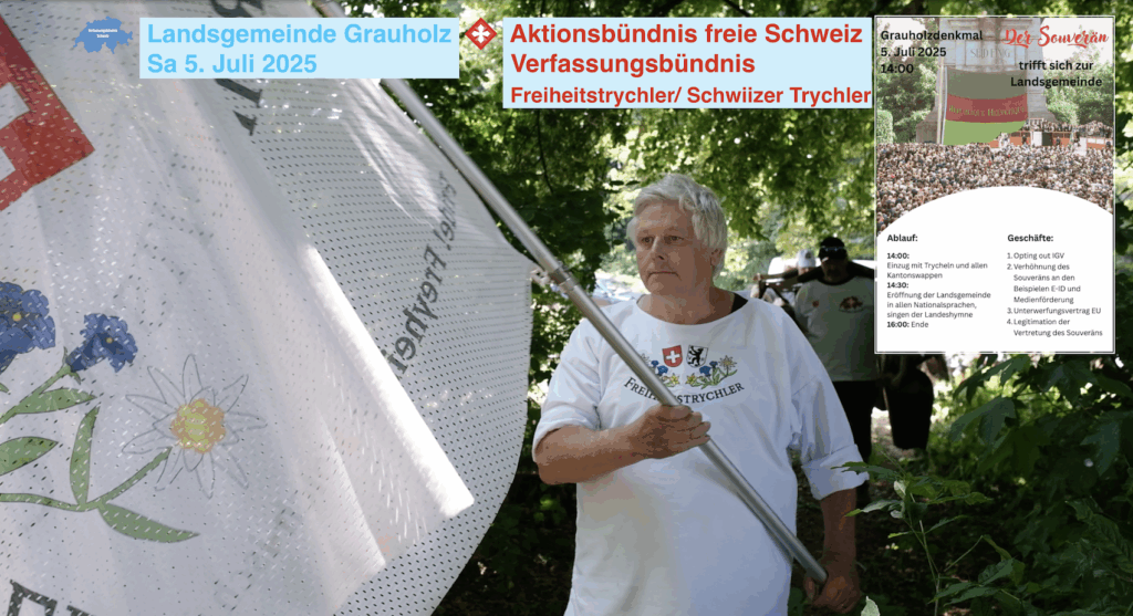 Landsgemeinde beim Grauholzdenkmal - Sa 05. Juli 2025