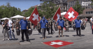 13.06.2020 - Sechseläutenplatz Zürich - Wie sich die Gründung der Freiheitstrychler langsam ankündigte