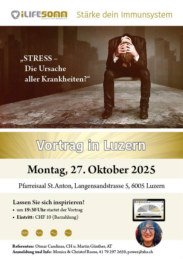 „STRESS – Die Ursache aller Krankheiten?“ Vortrag
