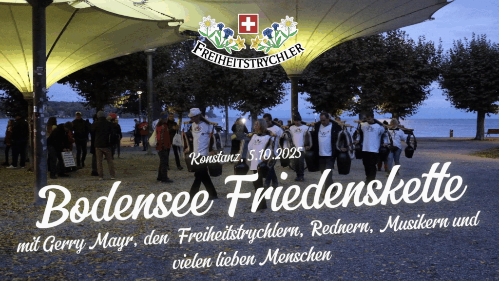Bodensee Friedenskette 2025 - ein kleiner Ausschnitt aus dem Gesamtprogramm