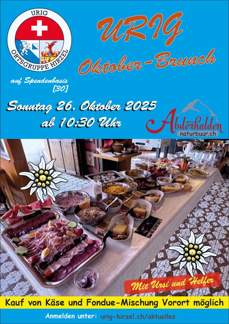 Urig Hirzel – Oktober Brunch