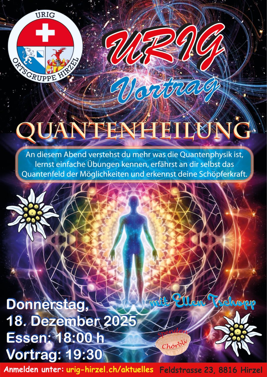Urig – Vortag QUANTENHEILUNG