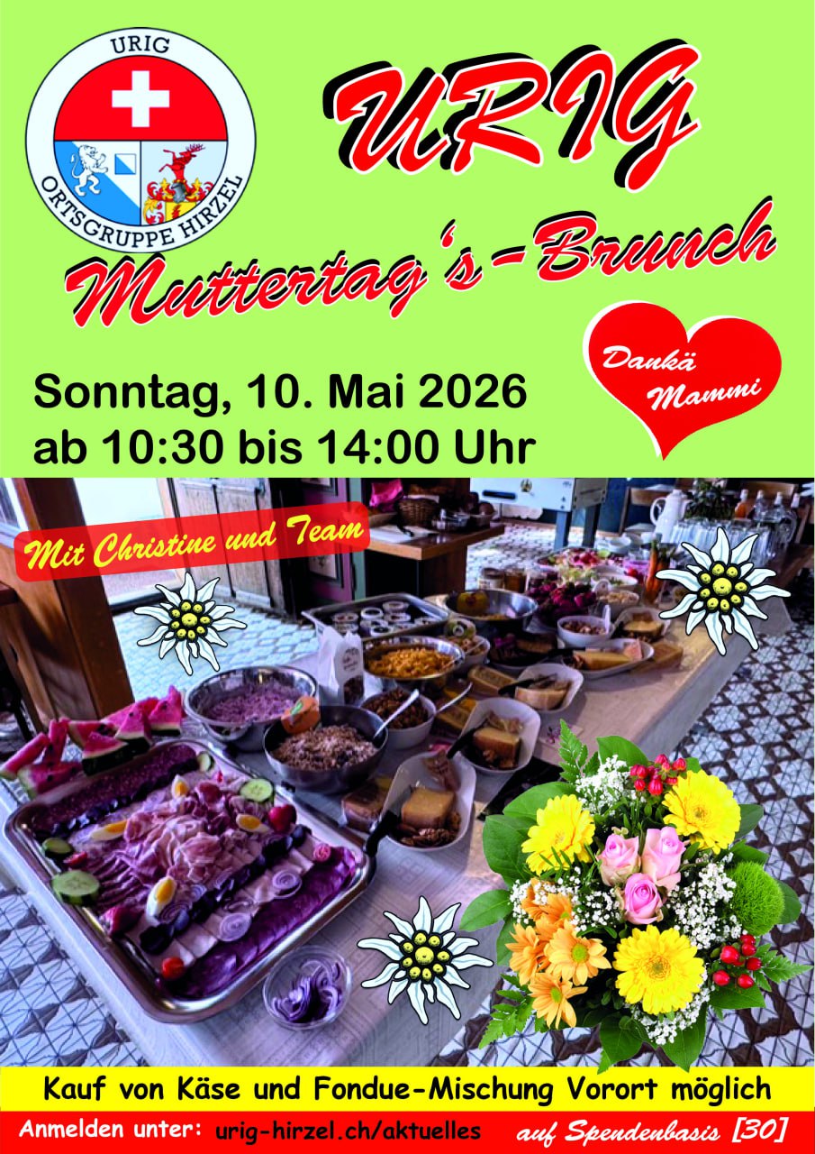 Urig – Muttertags-Brunch